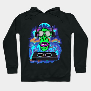 Music Epic Dj Monkey Decks Hoodie